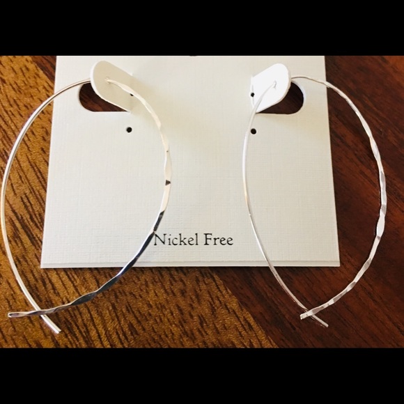 Jewelry - Silver hoop earrings